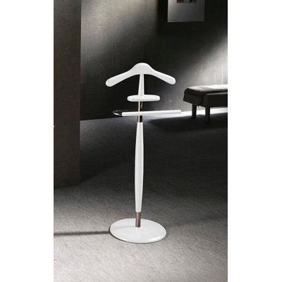 Solid Wood Freestanding Valet Stand
