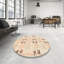 Tapis décoratif multicolore à motif abstrait-642379223