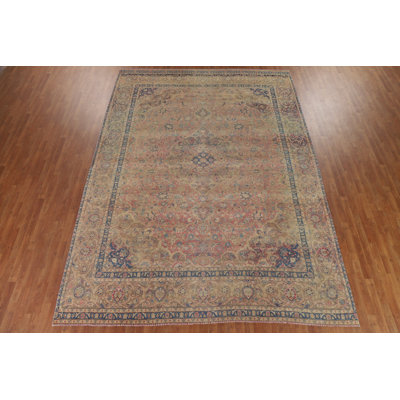 Traditional Wool   Area Rug 9x13