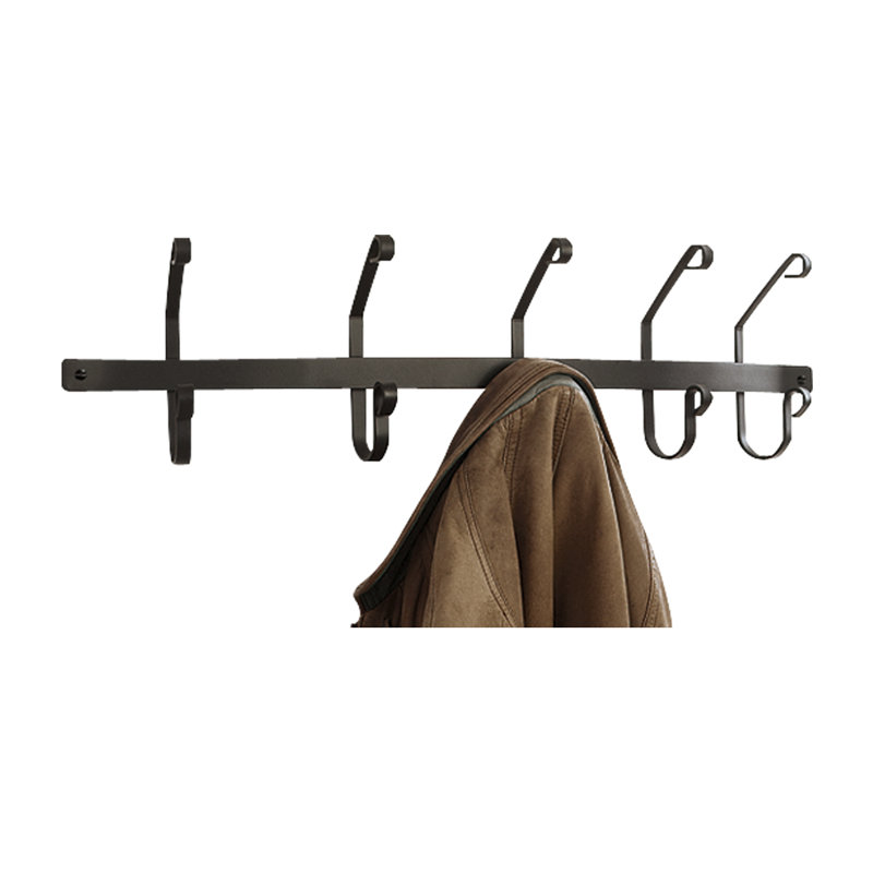 Woolard Wall 5 - Hook Wall Mounted Coat Rack