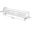 Durable Ash Wood TV Stand-106296636