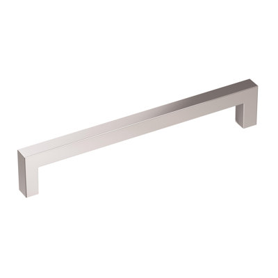 Monument 6-5/16 inch (160mm) Center-to-Center Polished Chrome Cabinet Pull - 25 Pack