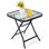 18 Inch Square Patio Bistro Table With Rustproof Frame