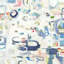 «Retroactive» par Lisa Ridgers, reproduction d'art sur toile tendue-55810239