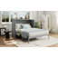 Lit escamotable Lumo avec grands tiroirs et ports USB, style classique, design élégant-120348204