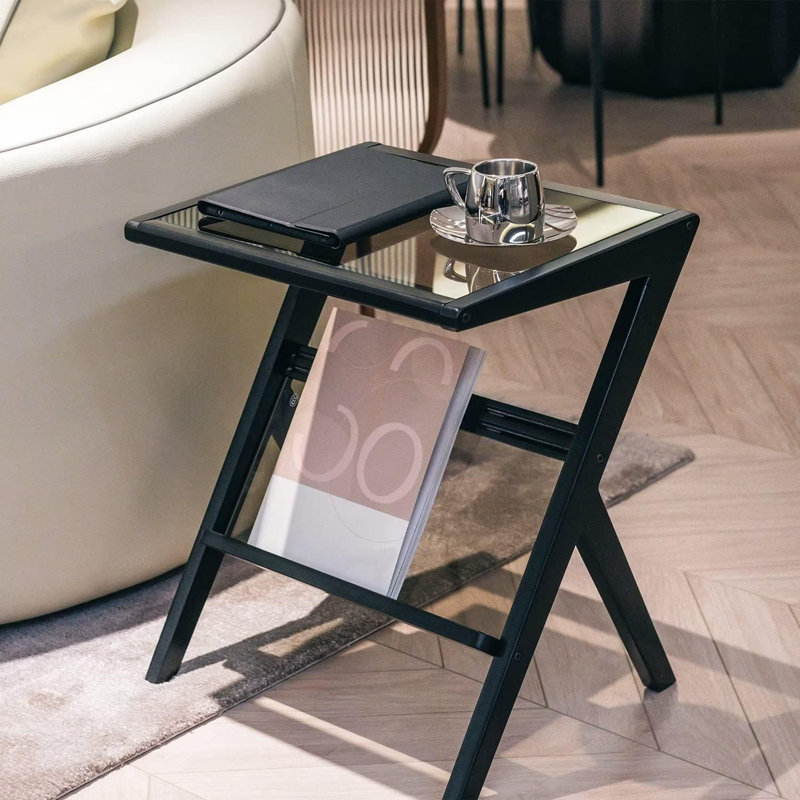 Table de bout Marylue, Noir