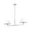 Lustre 2 lumières Ryckman en nickel brossé-1181059805