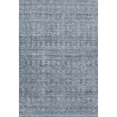 Premium Machine Washable Lubbers AMF1746 Stripe Rug