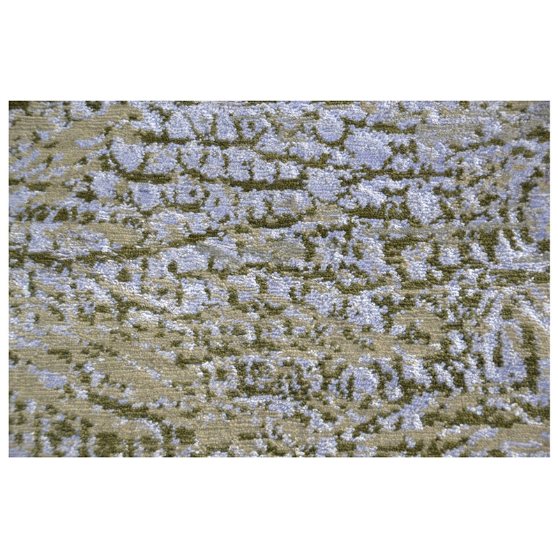 Animal Print Area Rug in Gray, Rectangle 9' x 12'