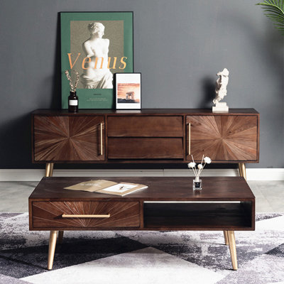 Table basse et meuble télé de style européen