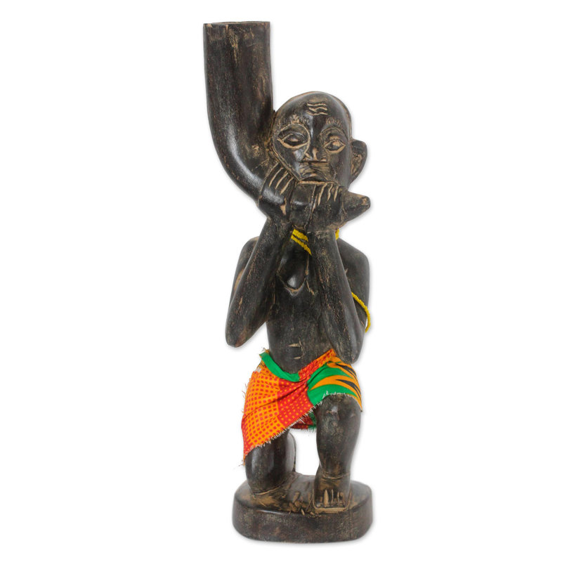 Sculpture en bois Floresha