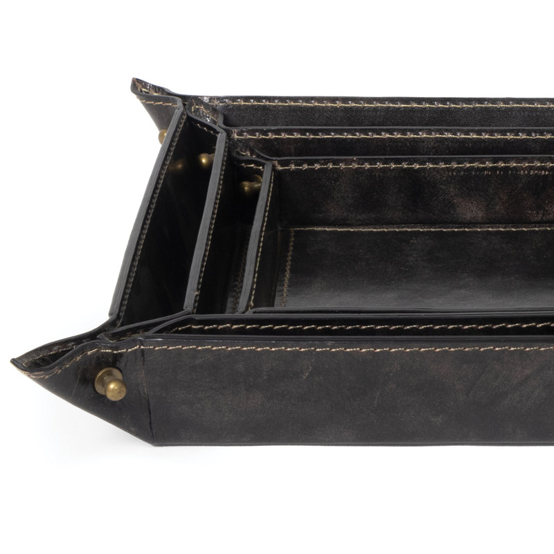 Derby Decorative Tray, Black