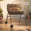 VonHaus 87cm W Charcoal Grill