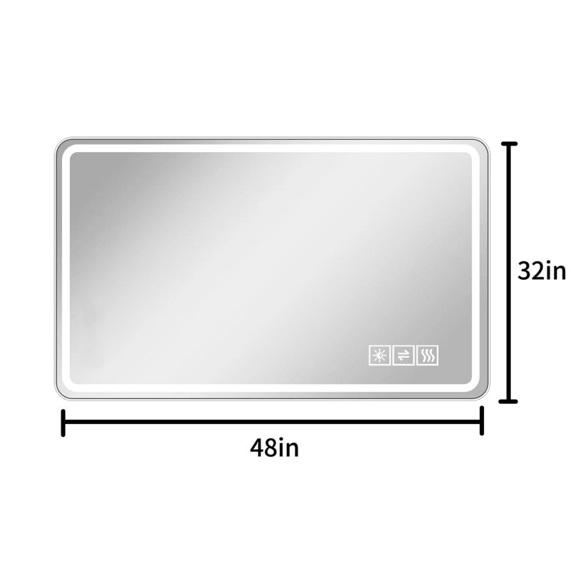 Miroir de salle de bain Fog