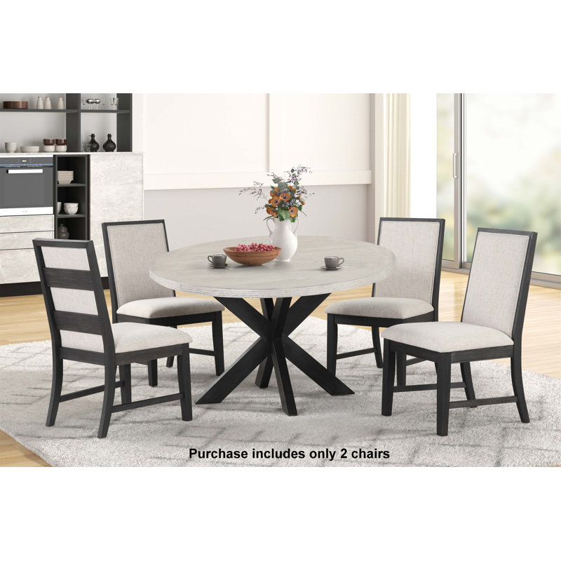 Windvale Fabric Upholstered Dining Roundhill Furniture Dining