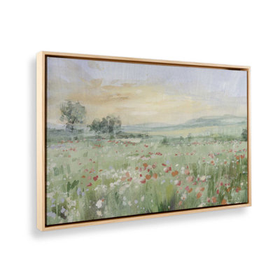 First Light on the Meadow by Danhui Nai Canvas Art Print