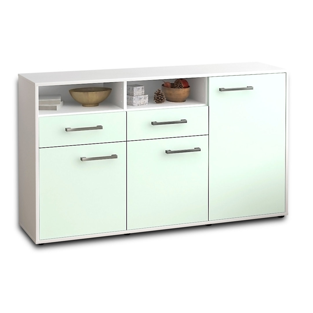 Editta Sideboard Front (136 x 79 x 35 cm), einschließlich Griffe