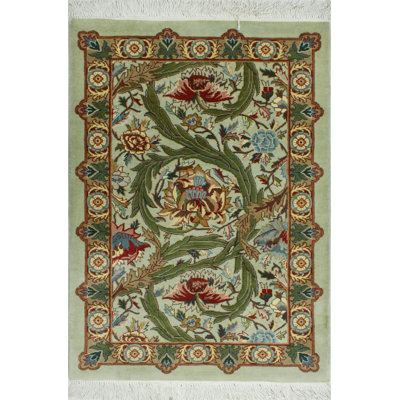 Tapis de couloir pak-persan Elif Lt. Green