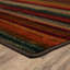 Tapis rayé multicolore Josielyn-17987887
