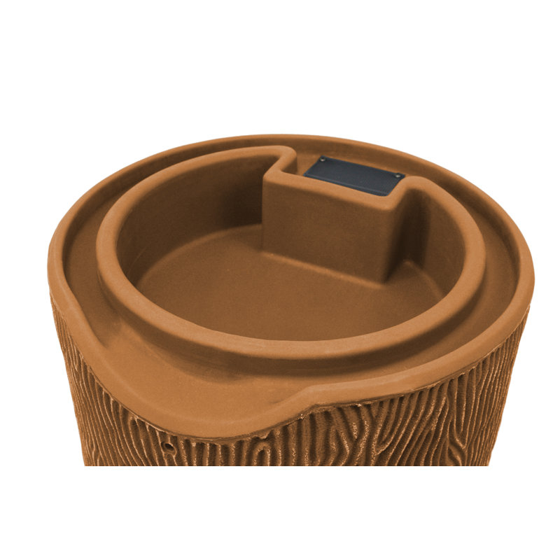 Citerne pluviale en écorce 50 gallons Impressions, Terra Cotta