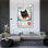 «The Black Cat, April 1896» par MuseumPrints - Art mural sur toile tendue avec châssis