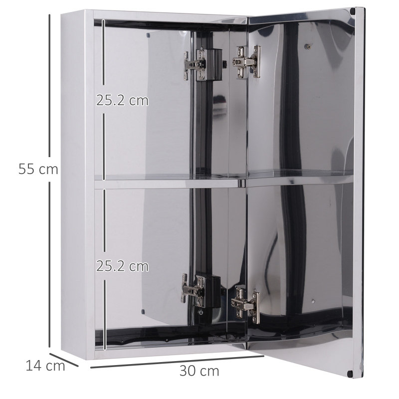 W H Medicine Cabinet Mirror