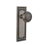 Mission Plate with Craftsman Door Knob
