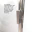 Porte de douche à cadre pivotant l 37 po x H 67 po Sopora-14170696-14170695