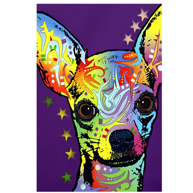 Chihuahua Ll by Dean Russo - Wrapped Canvas Print, 66.04 cm H x 45.72 cm W x 1.91 cm D