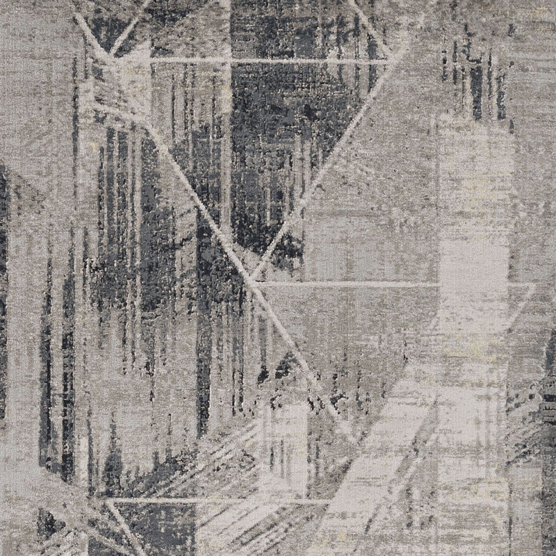 Tapis gris / noir Saliba