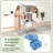 Metal + Plastic Foldable Gullwing Drying Rack