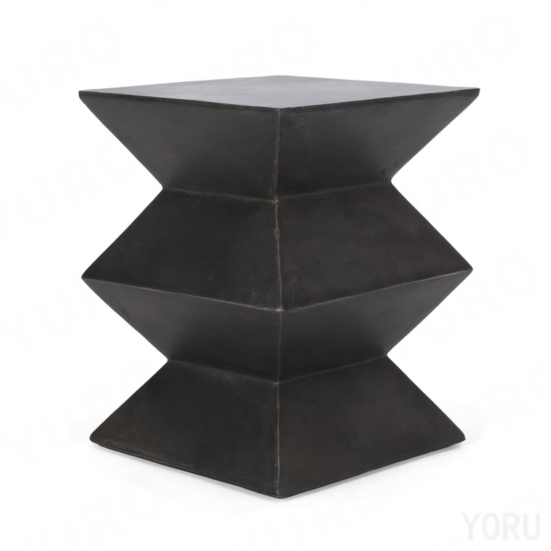 Outdoor Lightweight Concrete Side Table