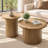 Dulane Rustic Wood Finish Nesting Coffee Table Set-1915423586
