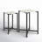 Mckinley Marble Top End Table Set