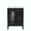Meuble-lavabo avec lavabo, meuble-lavabo avec deux tiroirs et porte, tablette réglable, bois massif et panneau de fibres à densité moyenne-306251636