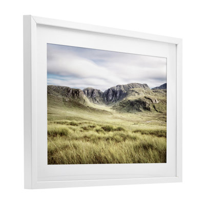 «Irish Countryside Hills», reproduction sous verre encadrée, design par Andy Amos