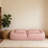 Upholstered Foldable Lazy Sofa Bed (Pink)-645626825