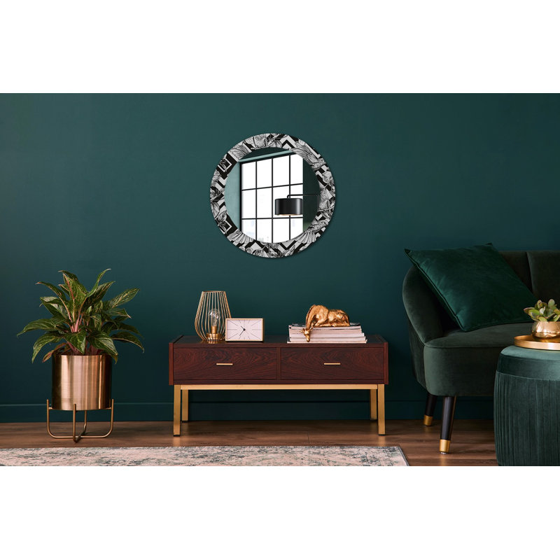 Huldar Glass Flat Wall Mirror