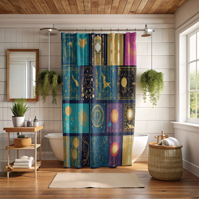 Lunar Mystery - Premium Shower Curtain