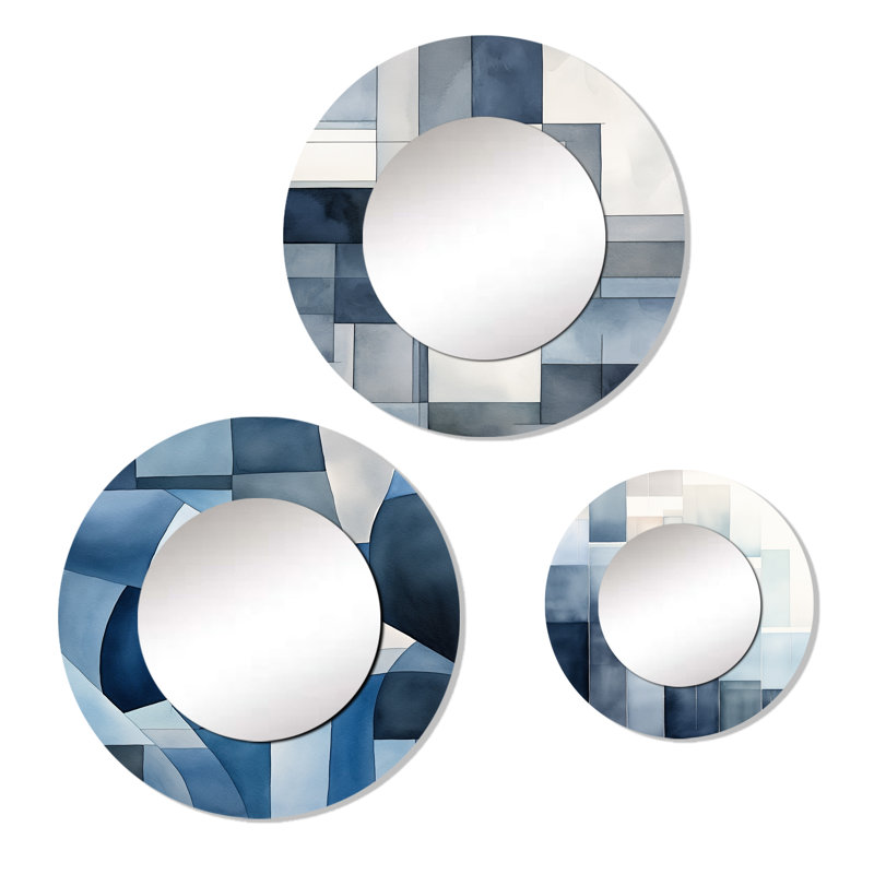 Cepheus Metal Round Mirror