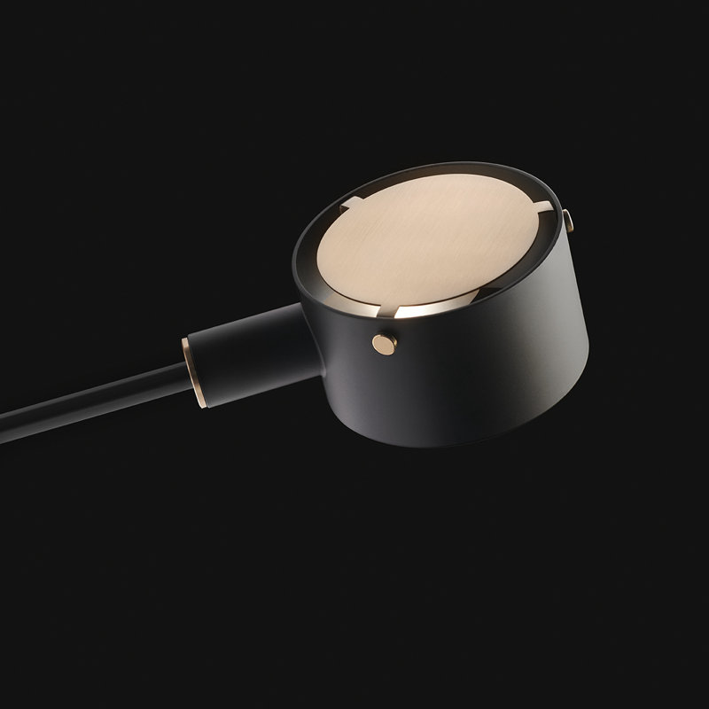 G.O. Floor Lamp, Matt Black, Matt Black