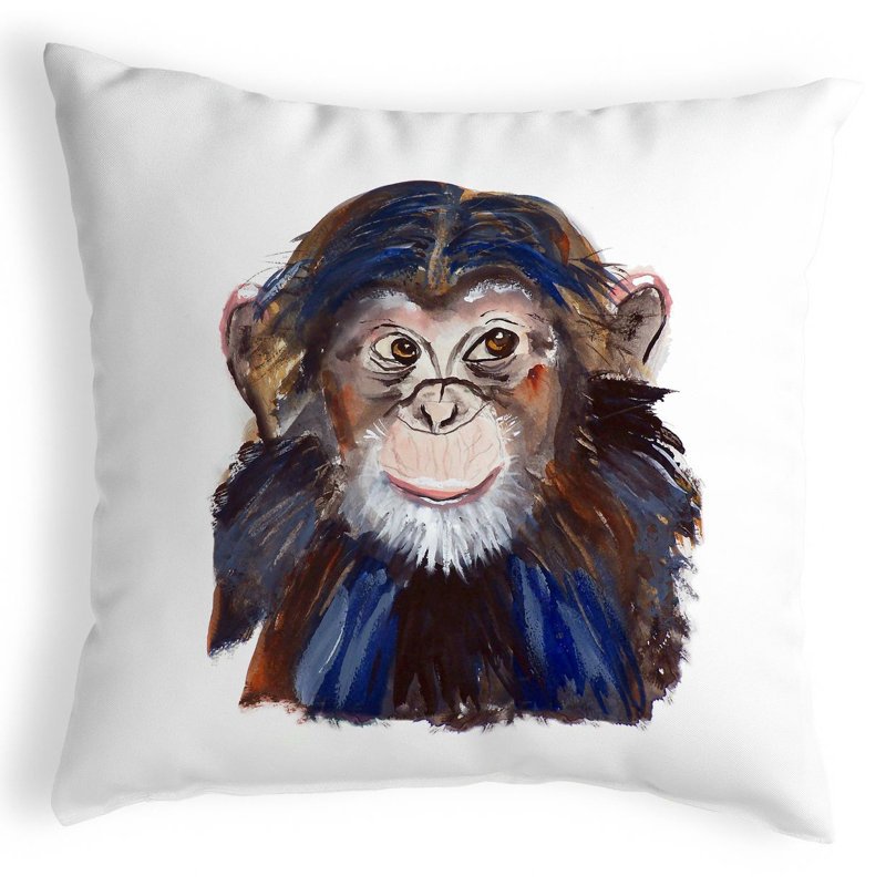  Coussin lombaire intérieur / extérieur Chimpanzee