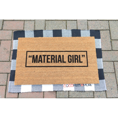 Floral Doormat