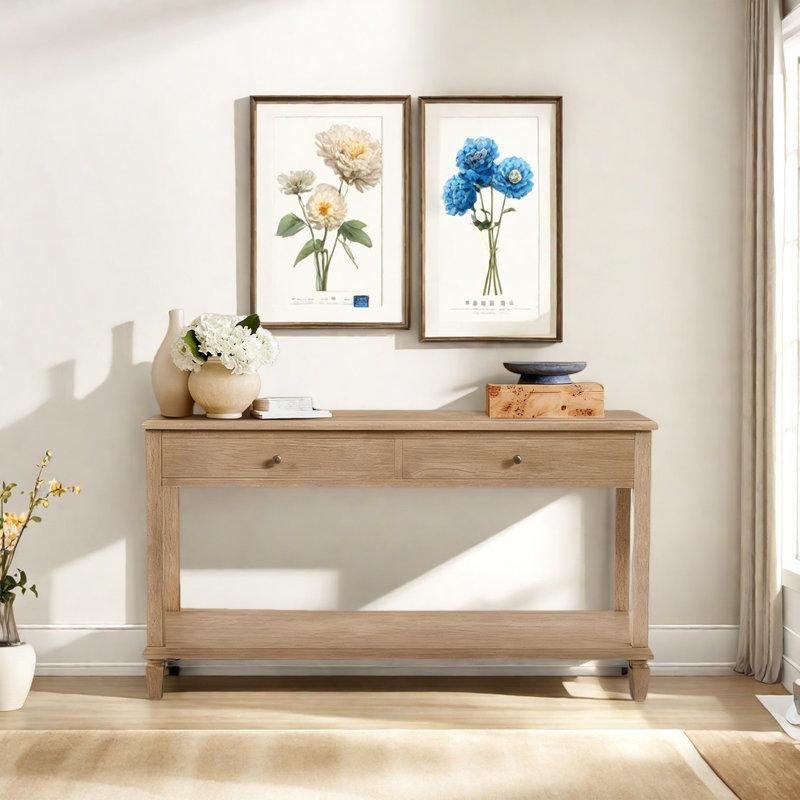 Console rustique