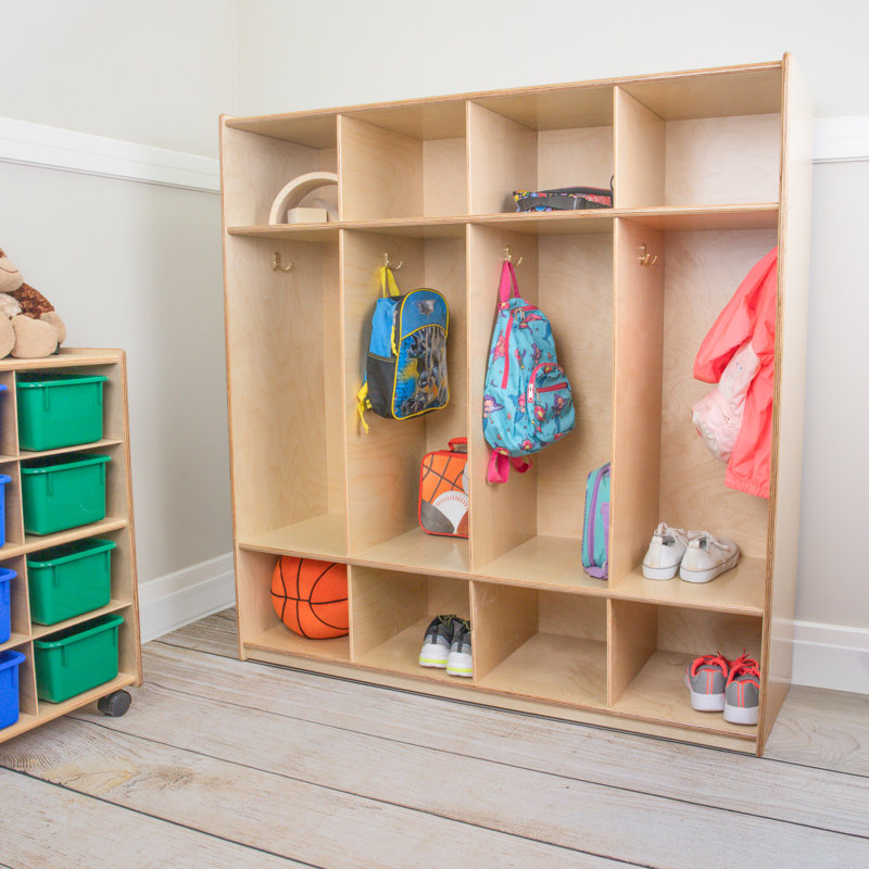 4 Section Locker