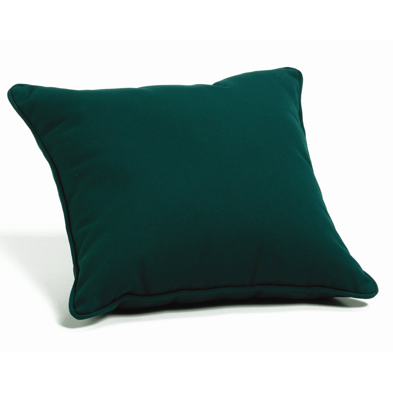 Sunbrella® /PolyThrow Pillow, Hunter