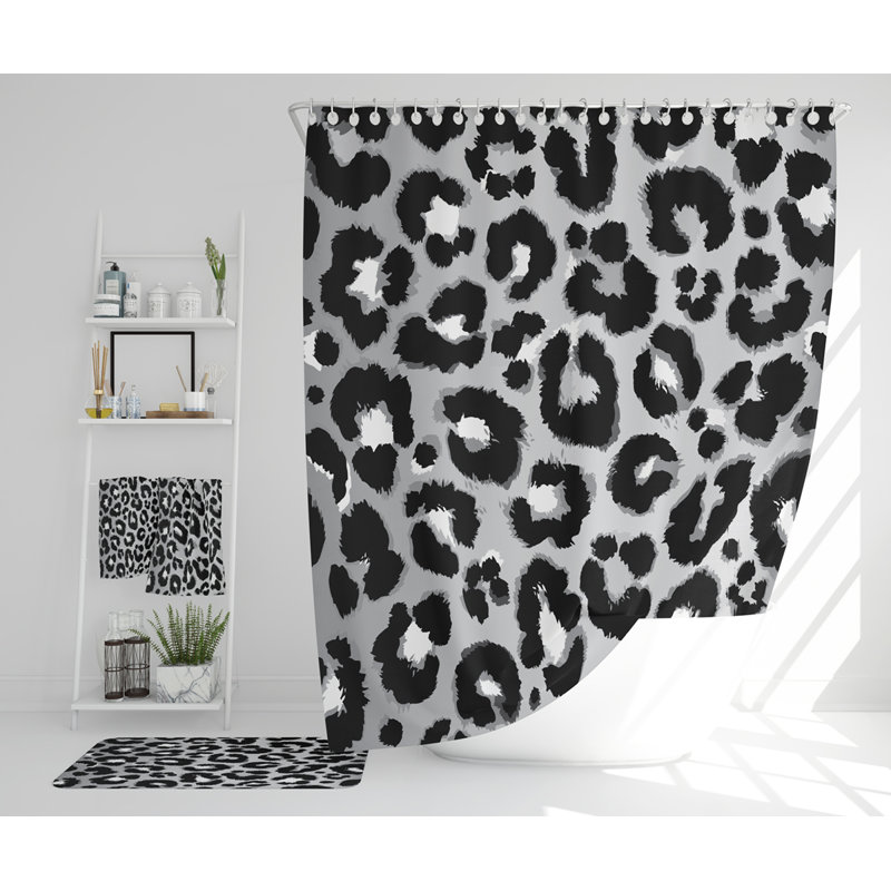 Naszir Polyester Shower Curtain Set