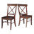 Bellmead Solid Wood Cross Back Side Chair-274613926