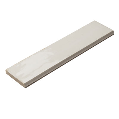 Lucca 9.5" x 2.5" Porcelain Bullnose Tile Trim