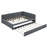 Bed Frame, Upholstered Daybed With Trundle-707301418-707301417